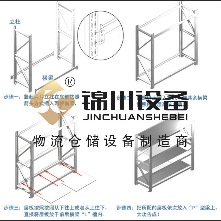 中型倉儲(chǔ)貨架2
